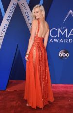 KARLIE KLOSS at 51st Annual CMA Awards in Nashville 11/08/2017