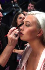KARLIE KLOSS on the Backstage at 2017 VS Fashion Show in Shanghai 11/20/2017