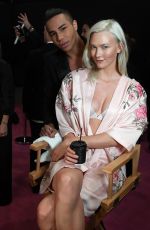 KARLIE KLOSS on the Backstage at 2017 VS Fashion Show in Shanghai 11/20/2017