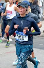 KARLIE KLOSS Running The New York Marathon in New York 11/05/2017