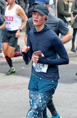 KARLIE KLOSS Running The New York Marathon in New York 11/05/2017