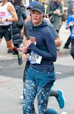 KARLIE KLOSS Running The New York Marathon in New York 11/05/2017