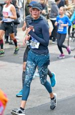 KARLIE KLOSS Running The New York Marathon in New York 11/05/2017