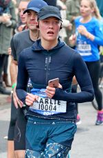 KARLIE KLOSS Running The New York Marathon in New York 11/05/2017