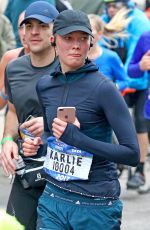 KARLIE KLOSS Running The New York Marathon in New York 11/05/2017