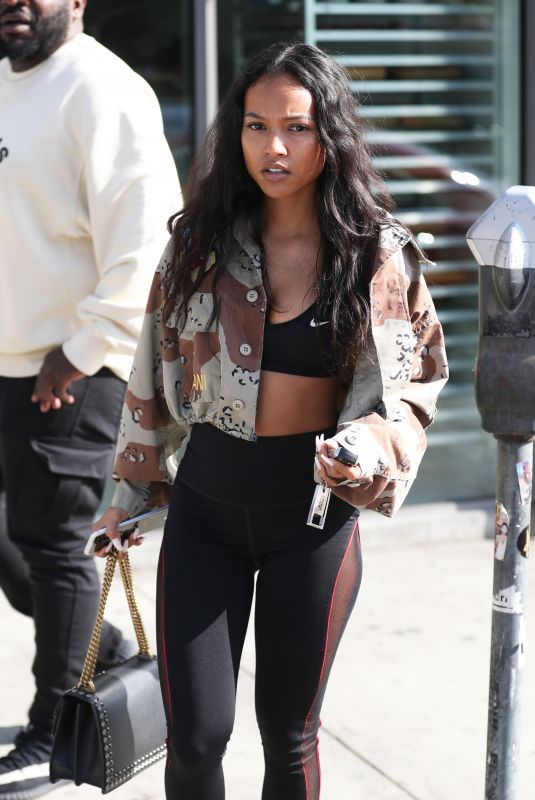KARRUECHE TRAN Out for Lunch in Los Angeles 11/15/2017