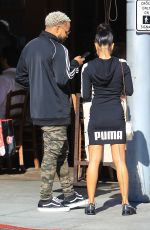 KARRUECHE TRAN at Il Pastaio in Beverly Hills 11/09/2017