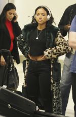 KARRUECHE TRAN at LAX Airport in Los Angeles 11/23/2017