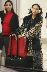 KARRUECHE TRAN at LAX Airport in Los Angeles 11/23/2017