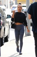 KARRUECHE TRAN Leaves a Yoga Class in West Hollywood 11/16/2017