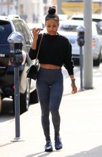 KARRUECHE TRAN Leaves a Yoga Class in West Hollywood 11/16/2017