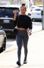 KARRUECHE TRAN Leaves a Yoga Class in West Hollywood 11/16/2017