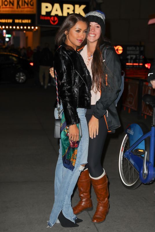 KAT GRAHAM at Times Square in New York 11/22/2017