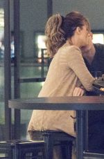 KATE BECKINSALE and Matt Rife at Century City Mall 11/19/2017