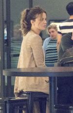 KATE BECKINSALE and Matt Rife at Century City Mall 11/19/2017