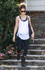 KATE BECKINSALE Heading to a Gym in Los Angeles 11/10/2017