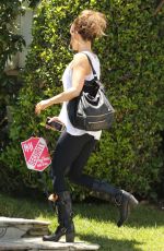 KATE BECKINSALE Heading to a Gym in Los Angeles 11/10/2017
