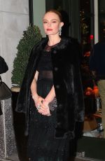 KATE BOSWORTH Arrives at Madison Square Qarden in New York 11/07/2017