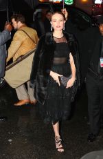 KATE BOSWORTH Arrives at Madison Square Qarden in New York 11/07/2017
