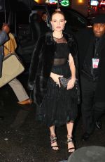 KATE BOSWORTH Arrives at Madison Square Qarden in New York 11/07/2017
