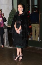 KATE BOSWORTH Arrives at Madison Square Qarden in New York 11/07/2017