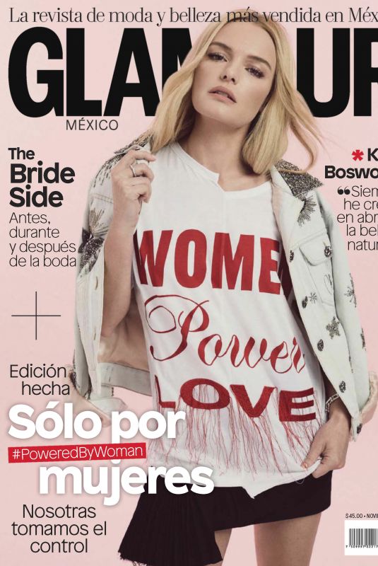 KATE BOSWOTH in Glamour Magazine, Mexico December 2017