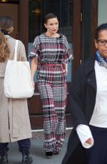 KATE HUDSON Leaves Her Hotel in New York 11/02/2017