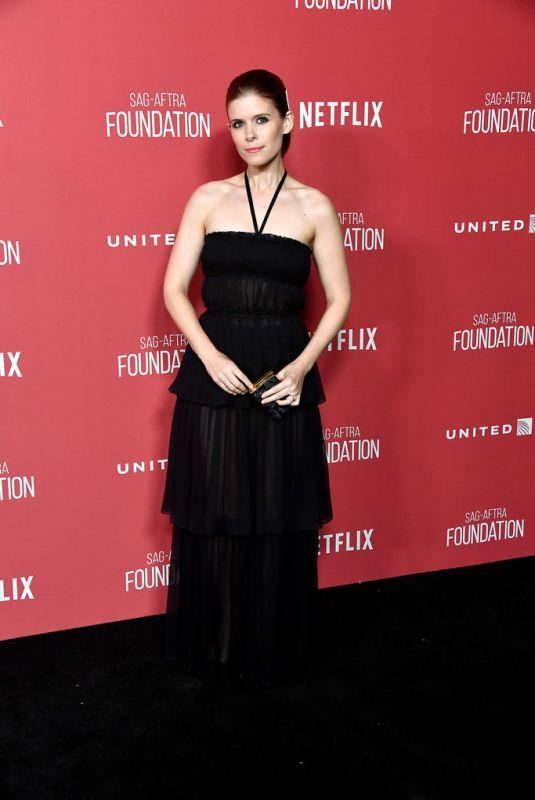 KATE MARA at Sag-Aftra Foundation Patron of the Artists Awards in Beverly Hills 11/09/2017
