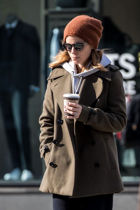 KATE MARA Out in New York 11/15/2017