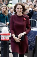 KATE MIDDLETON Arrives at UBS Building in London 11/08/2017