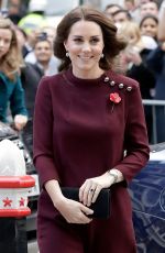 KATE MIDDLETON Arrives at UBS Building in London 11/08/2017