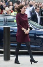 KATE MIDDLETON Arrives at UBS Building in London 11/08/2017