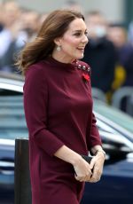 KATE MIDDLETON Arrives at UBS Building in London 11/08/2017