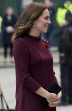 KATE MIDDLETON Arrives at UBS Building in London 11/08/2017