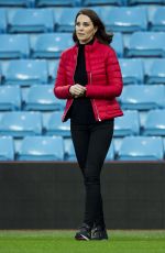 KATE MIDDLETON at Aston Villa Football Club in Birmingham 11/22/2017