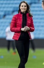 KATE MIDDLETON at Aston Villa Football Club in Birmingham 11/22/2017