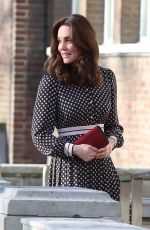 KATE MIDDLETON at Foundling Museum in London 11/28/2017