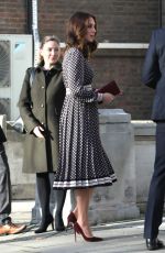 KATE MIDDLETON at Foundling Museum in London 11/28/2017