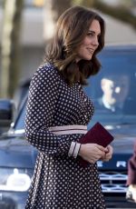 KATE MIDDLETON at Foundling Museum in London 11/28/2017