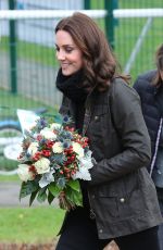 KATE MIDDLETON at Robin Hood Primary School in London 11/29/2017