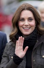 KATE MIDDLETON at Robin Hood Primary School in London 11/29/2017