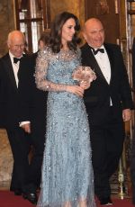 KATE MIDDLETON at Royal Variety Performance at Palladium Theatre in London 11/24/2017