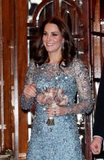 KATE MIDDLETON at Royal Variety Performance at Palladium Theatre in London 11/24/2017
