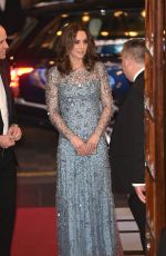 KATE MIDDLETON at Royal Variety Performance at Palladium Theatre in London 11/24/2017
