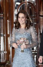 KATE MIDDLETON at Royal Variety Performance at Palladium Theatre in London 11/24/2017