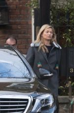 KATE MOSS Leaves Her Home in London 11/25/2017