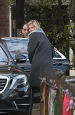 KATE MOSS Leaves Her Home in London 11/25/2017
