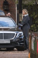KATE MOSS Leaves Her Home in London 11/25/2017