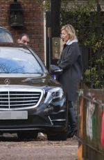 KATE MOSS Leaves Her Home in London 11/25/2017