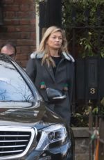 KATE MOSS Leaves Her Home in London 11/25/2017